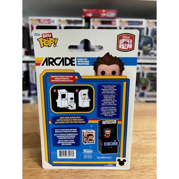 Wondercon Wreck-It Ralph Bitty Arcade Funko Pop Disney Vinyl Collectible Video - Picture 2 of 2